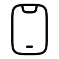 Mobile app design service icon
